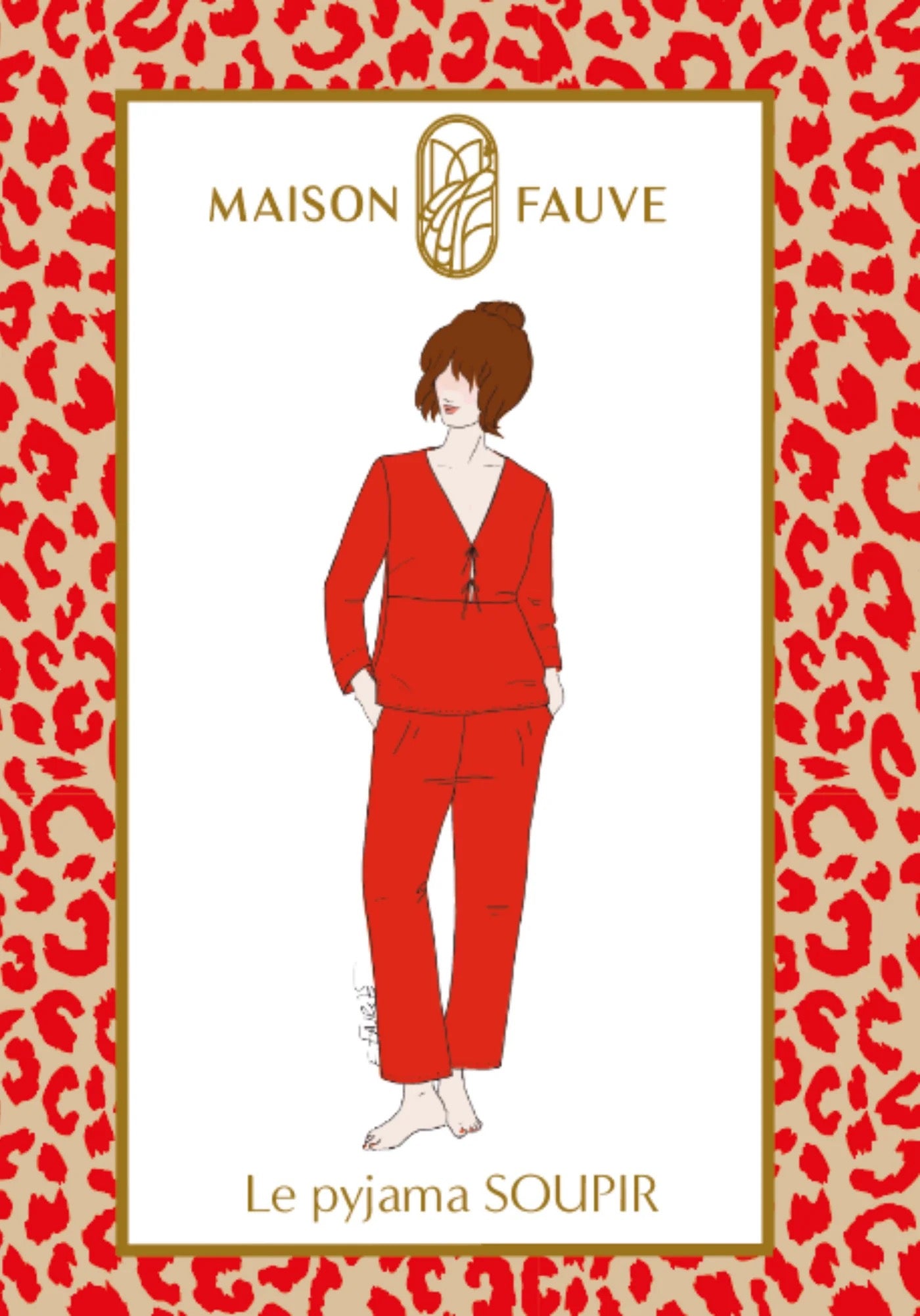 Maison Fauve - SOUPIR Pyjama Sewing Pattern