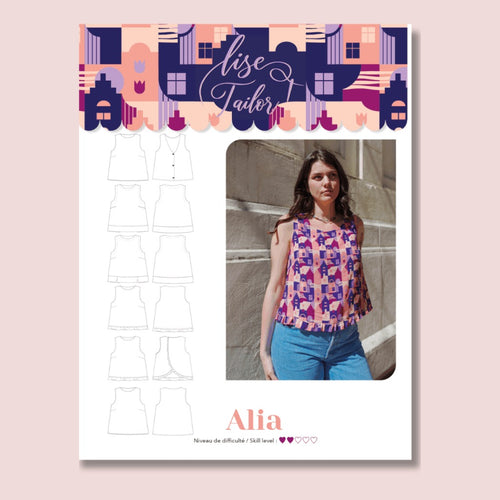 Lise Tailor - Alia Top Sewing Pattern