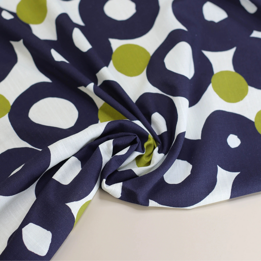 PRE-ORDER END OF MAY DELIVERY - Mind The MAKER - Roundabout Linen Cotton in Nightglow