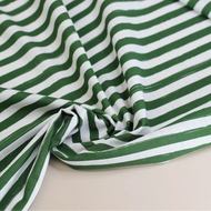 Mind The MAKER - Lined Up Linen Cotton in Verdant Green