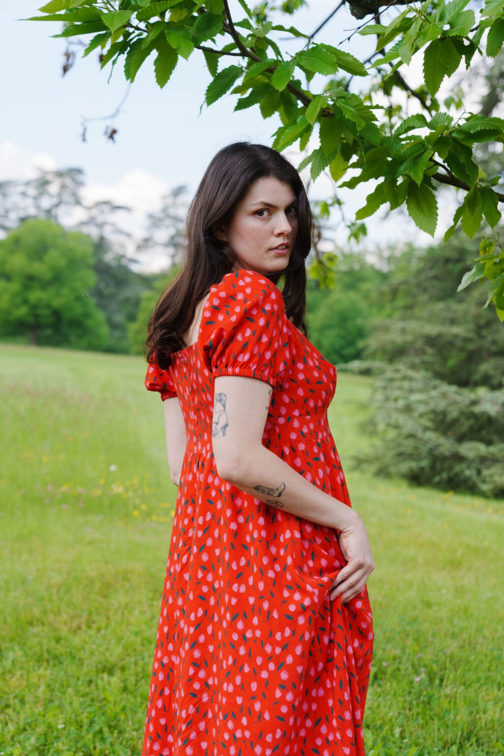 Lise Tailor - Scarlet Viscose Fabric