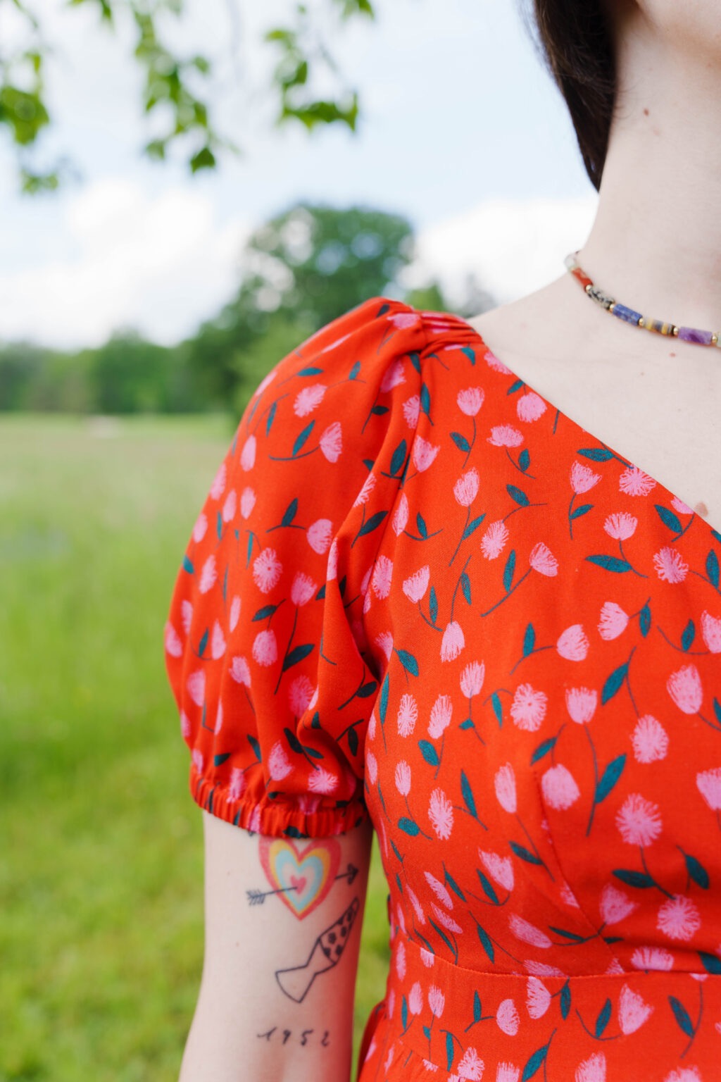 Lise Tailor - Scarlet Viscose Fabric