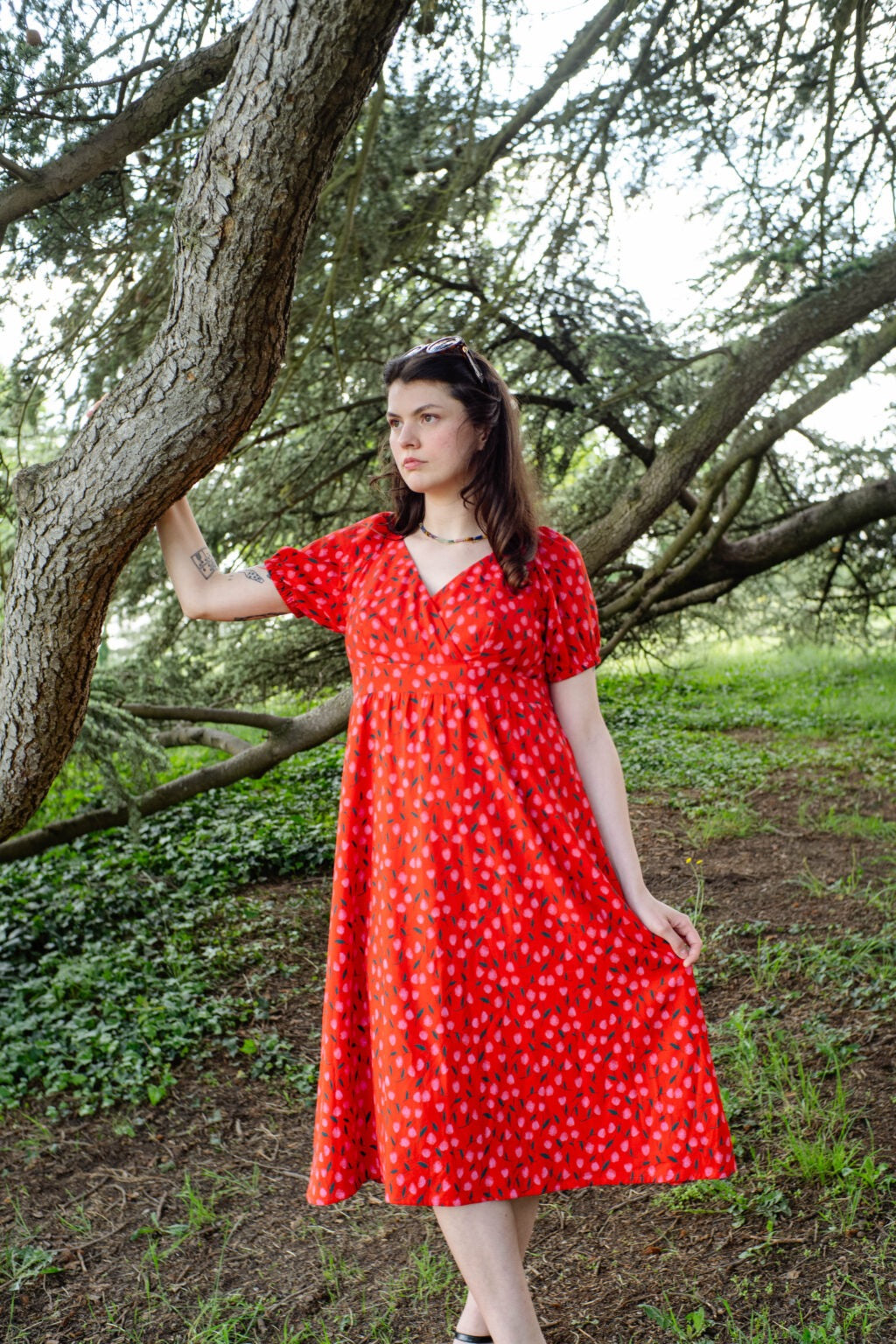Lise Tailor - Scarlet Viscose Fabric