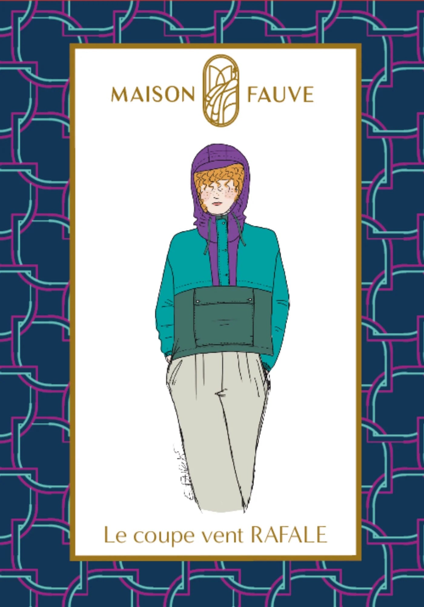 Maison Fauve - RAFALE Windbreaker Jacket Sewing Pattern