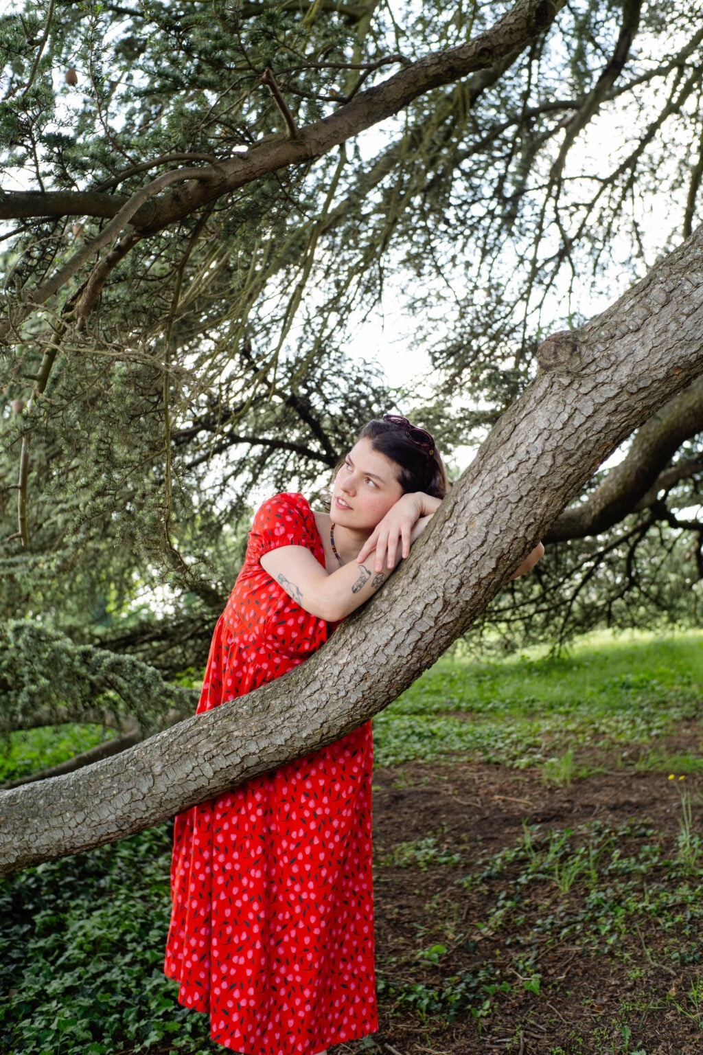 Lise Tailor - Scarlet Viscose Fabric
