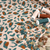 Églantine & Zoé - Bagheera in Eucalyptus Green Viscose Fabric