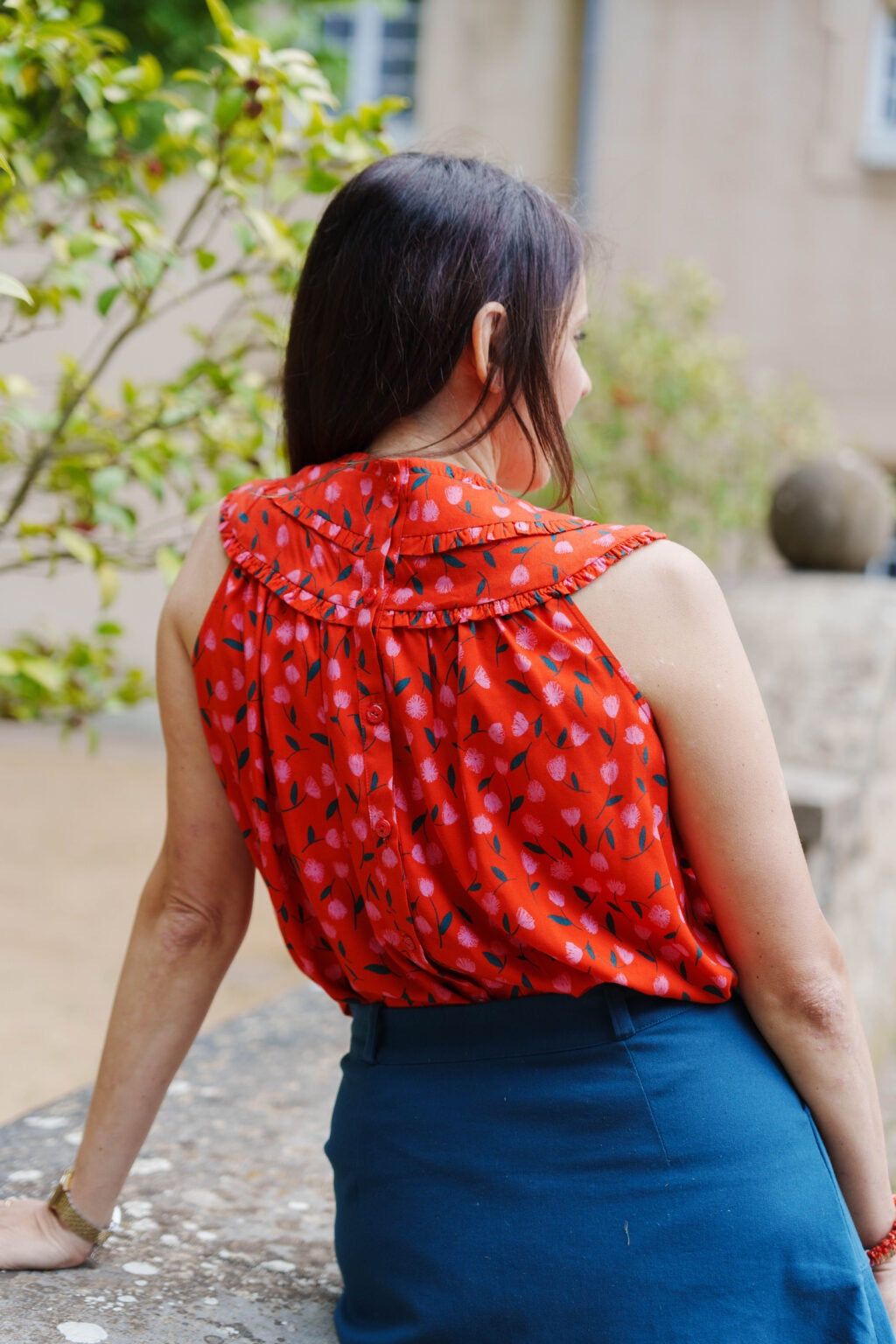 Lise Patterns Lise Tailor - Delicate Blouse Sewing Pattern – Lamazi Fabrics
