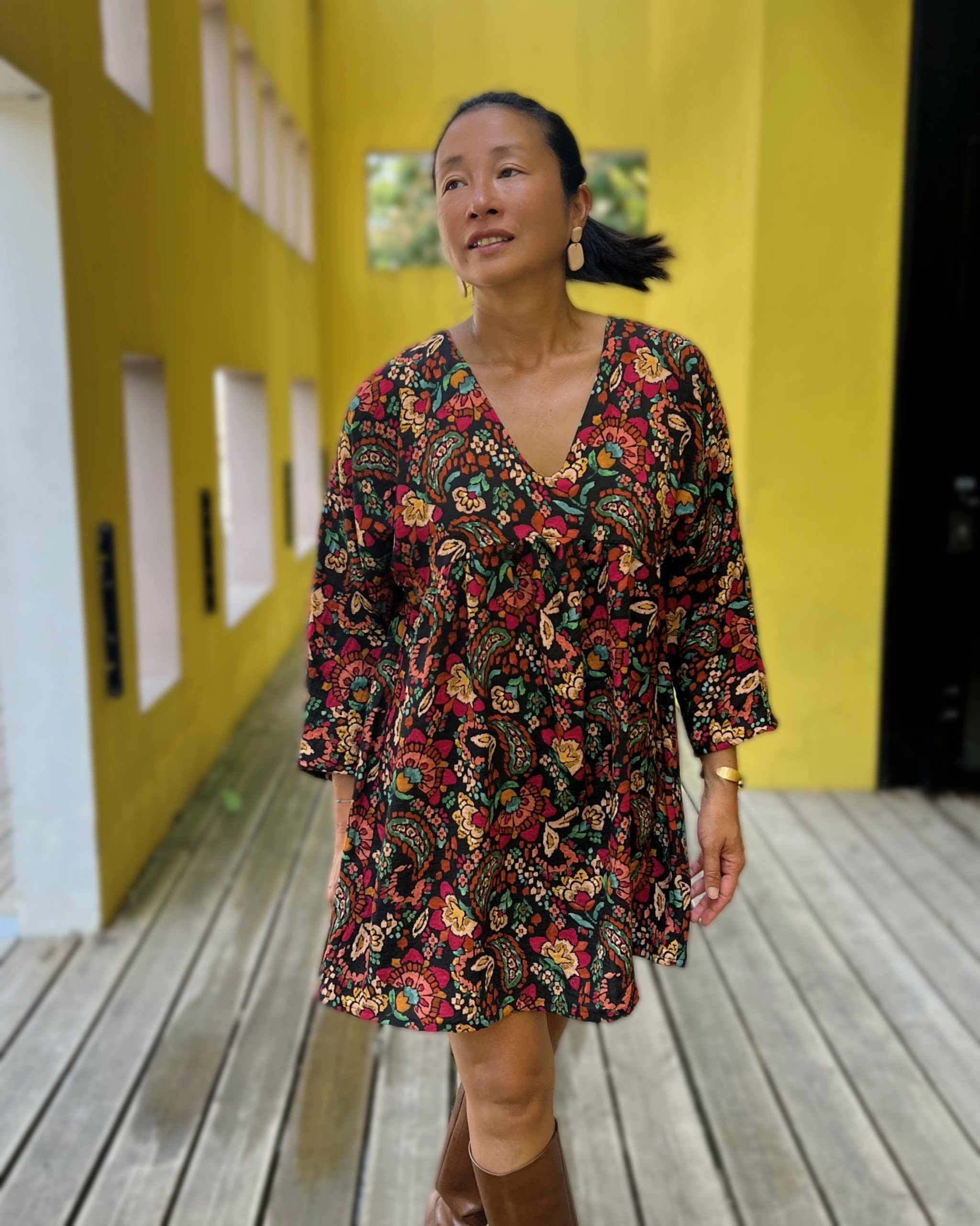 My Dress Made - Bohemian Slub Viscose Fabric