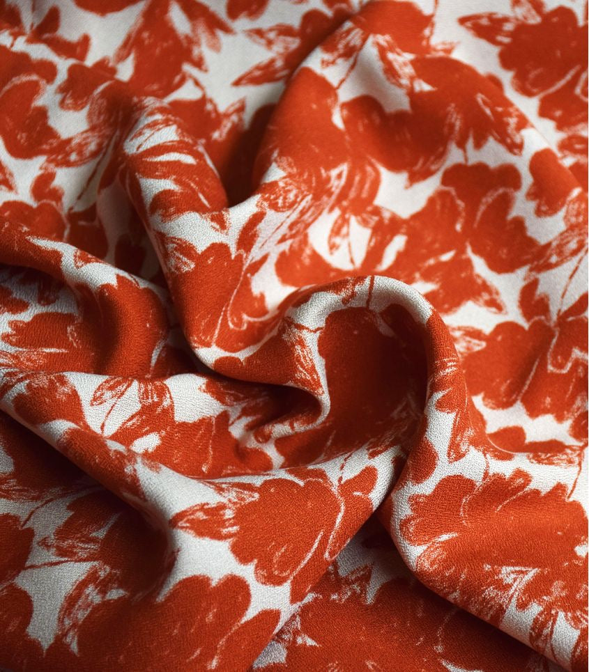 Cousette - Sunset Garden Viscose Crepe Fabric