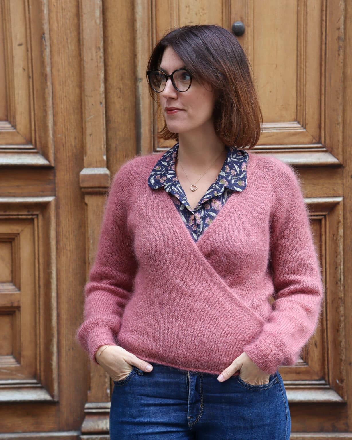 Lise Tailor - Naelle Wrap Cardigan Knitting Pattern