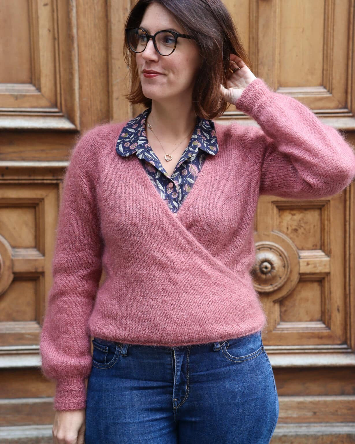 Lise Tailor - Naelle Wrap Cardigan Knitting Pattern