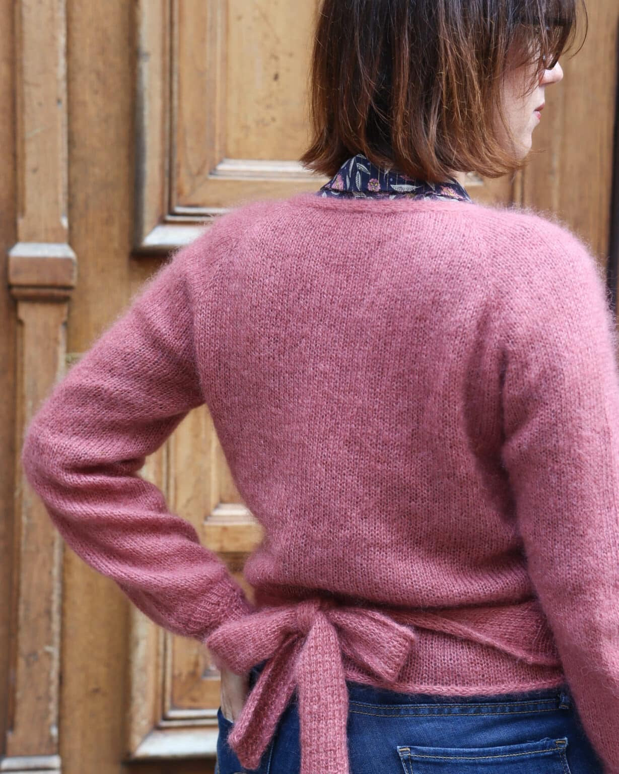 Lise Tailor - Naelle Wrap Cardigan Knitting Pattern