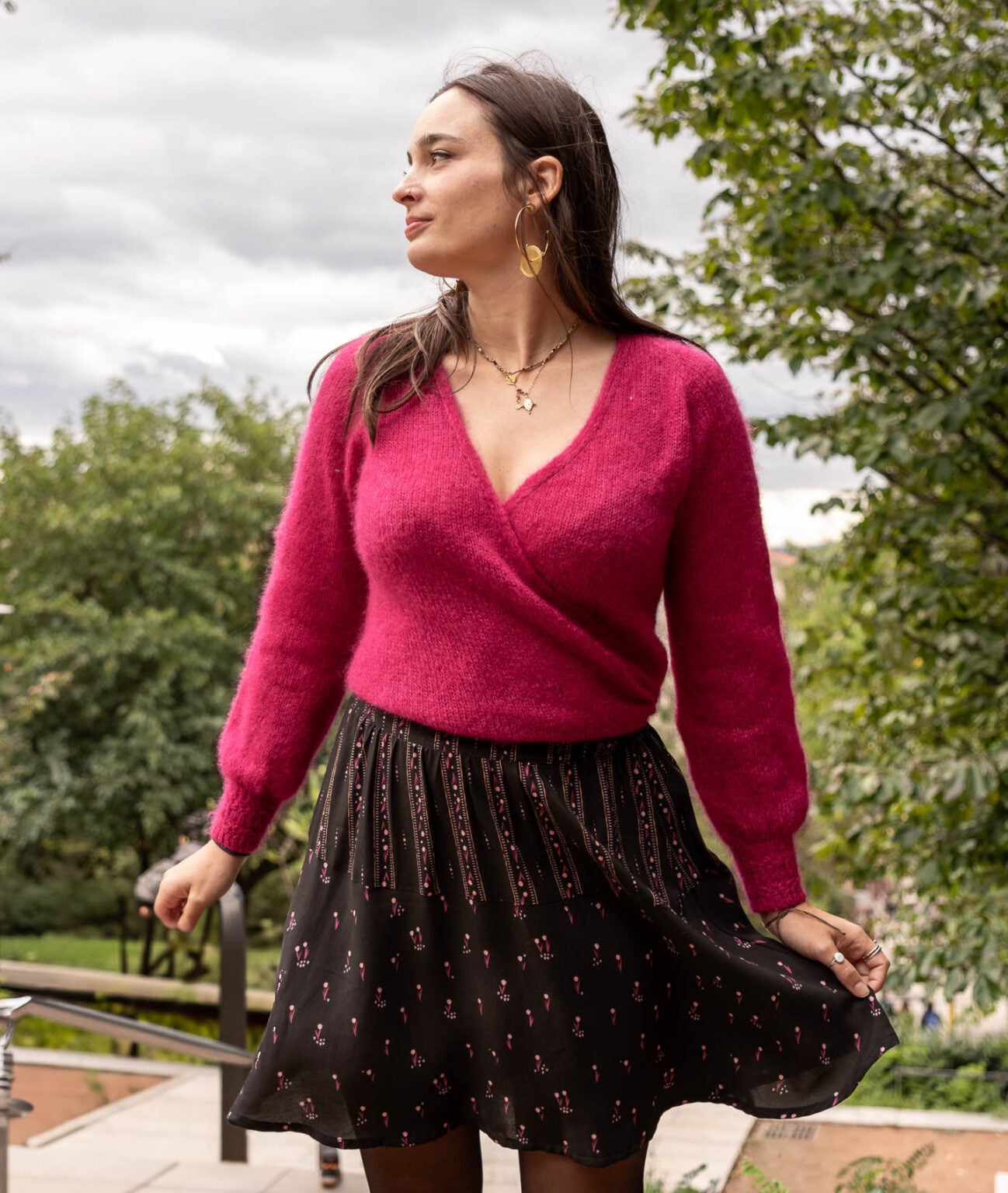 Lise Tailor - Naelle Wrap Cardigan Knitting Pattern