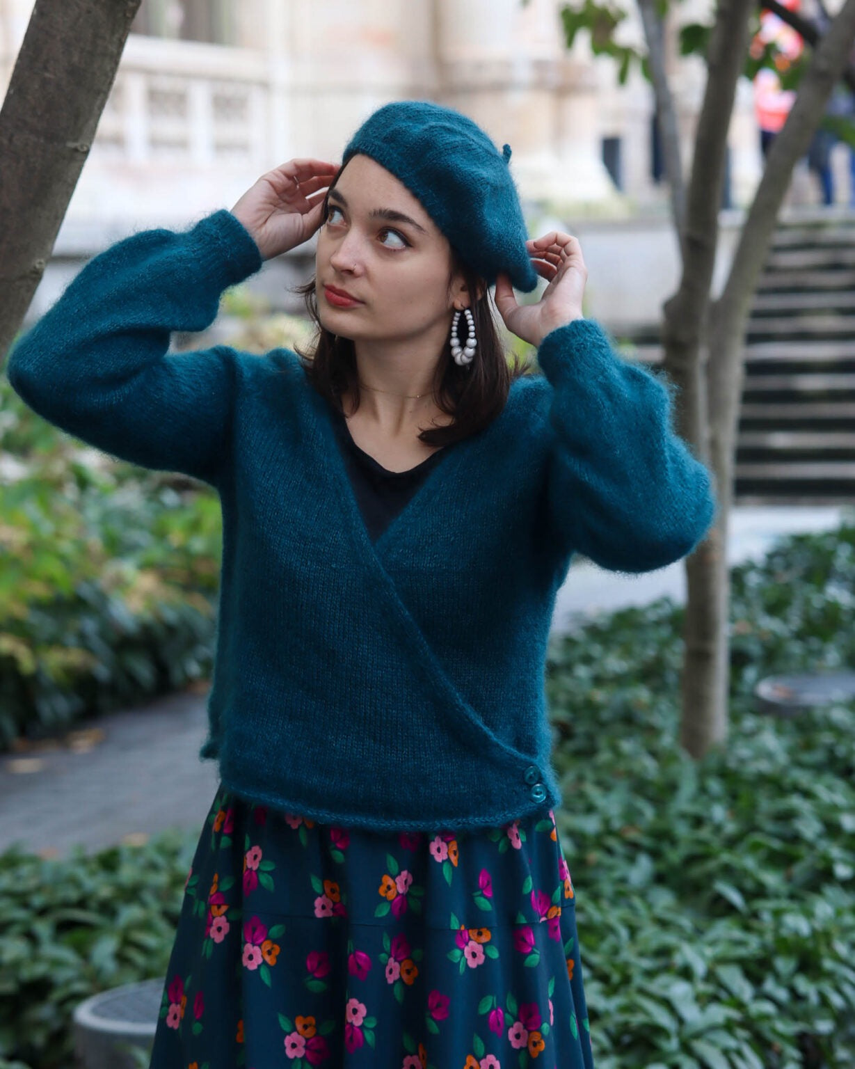 Lise Tailor - Naelle Wrap Cardigan Knitting Pattern