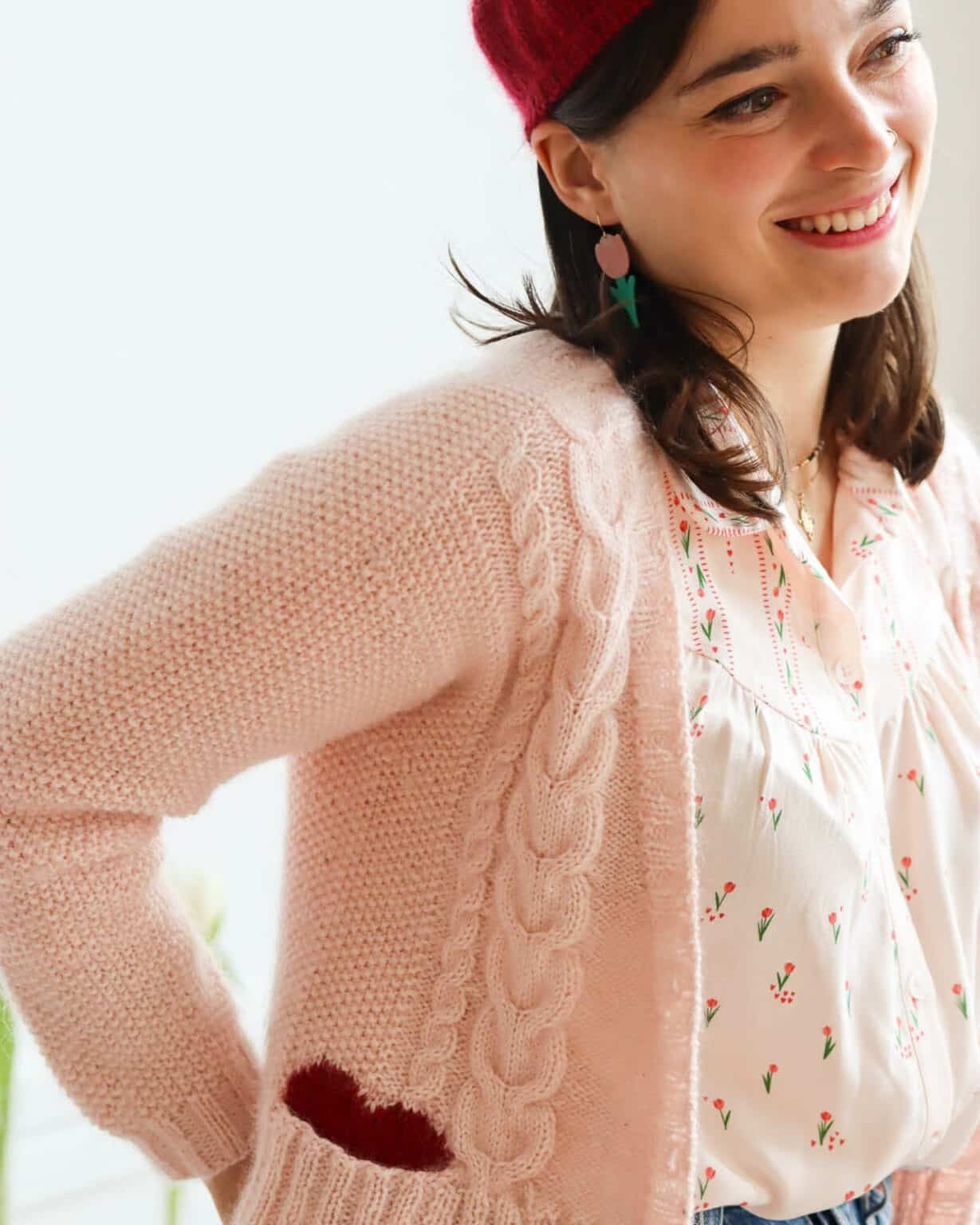 Lise Tailor - Valentine Cardigan Knitting Pattern
