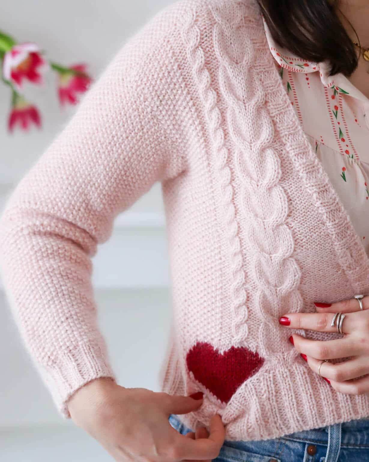 Lise Tailor - Valentine Cardigan Knitting Pattern