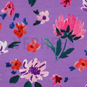 Nerida Hansen - Colette Lilac Cotton French Terry