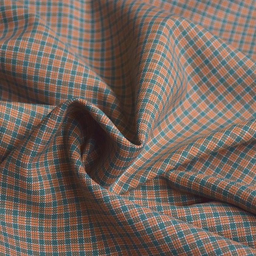 Cousette - Moreen Plaid in Toffee Cotton Fabric