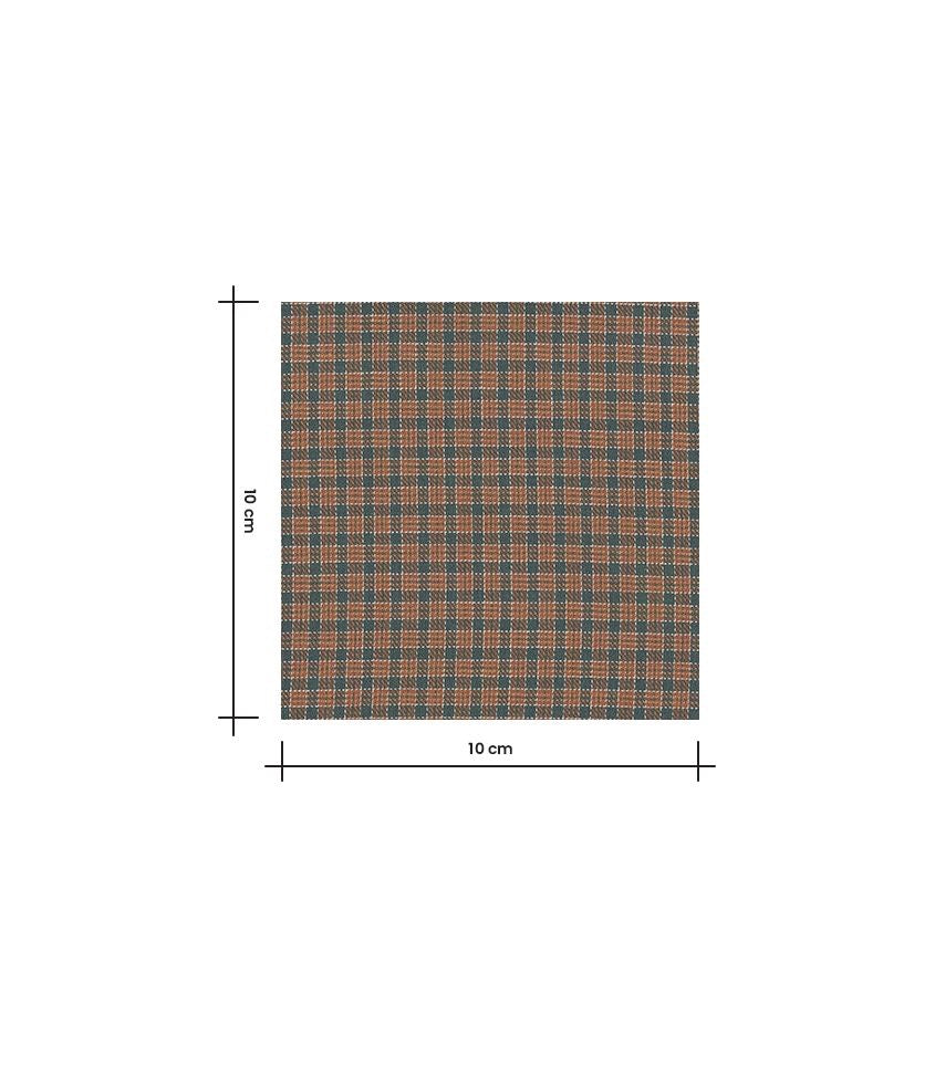 Cousette - Moreen Plaid in Toffee Cotton Fabric