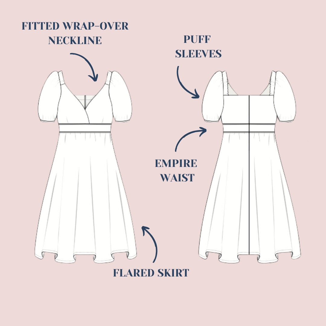 Lise Tailor - Flower Market Dress Sewing Pattern