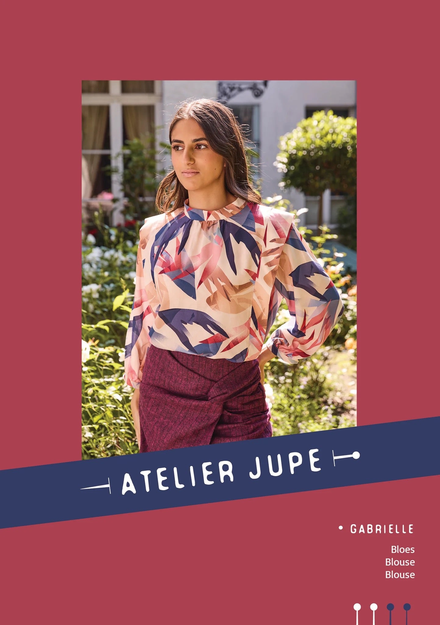 Atelier Jupe - Gabrielle Blouse Sewing Pattern