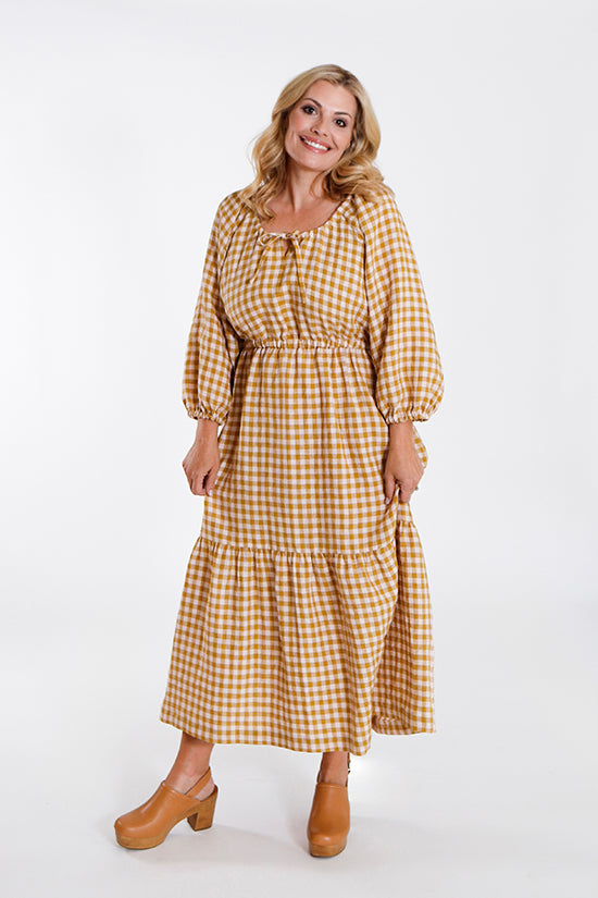 Chalk and Notch - Ivie Dress & Two-Piece Set Sewing Pattern