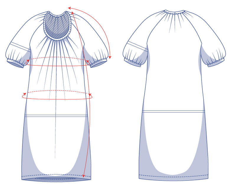 Jane Dress Pattern Fibre Mood - JANE Dress Sewing Pattern – Lamazi Fabrics