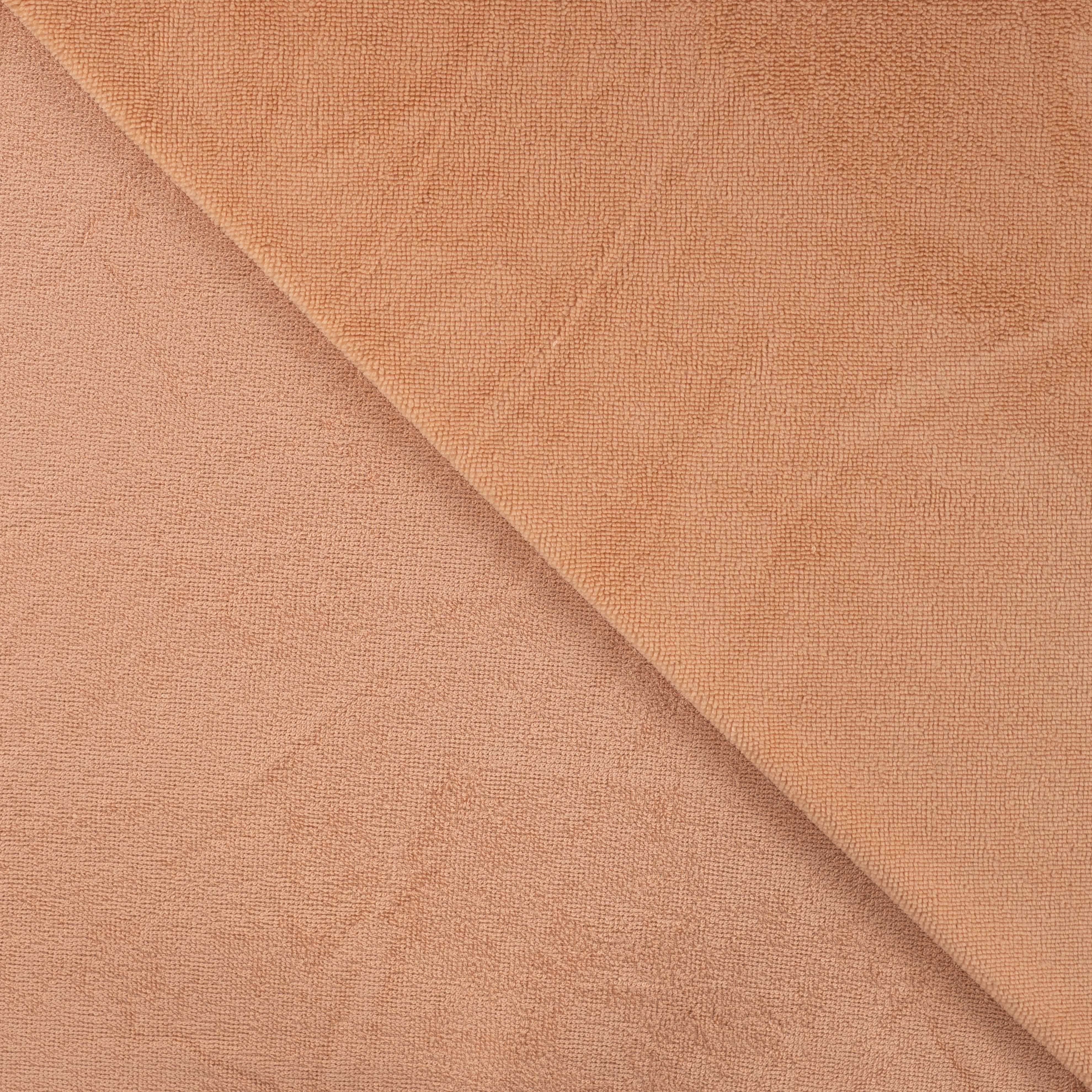 Bamboo Blend Towelling in Dusky Salmon