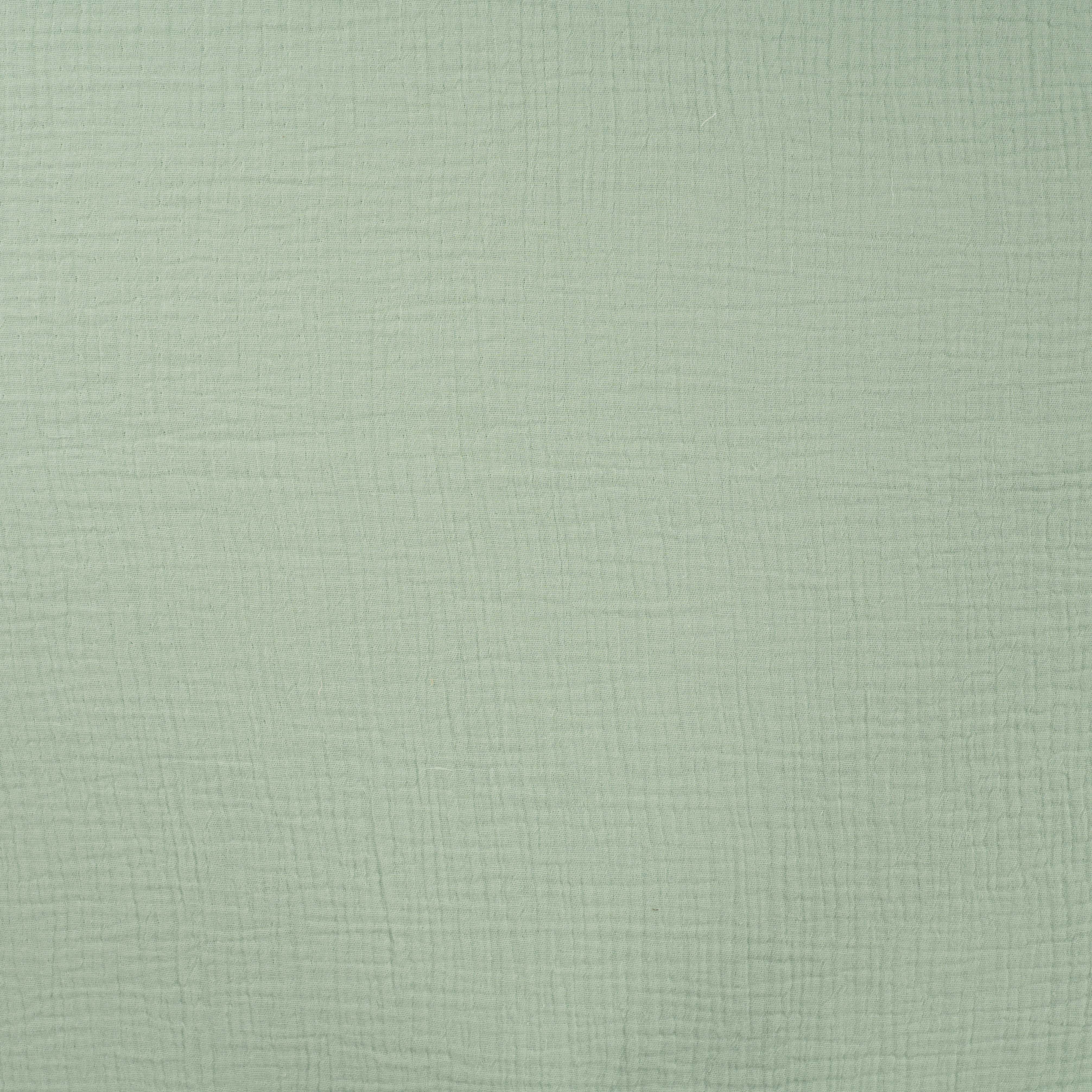 Pastel Mint Plain Cotton Double Gauze