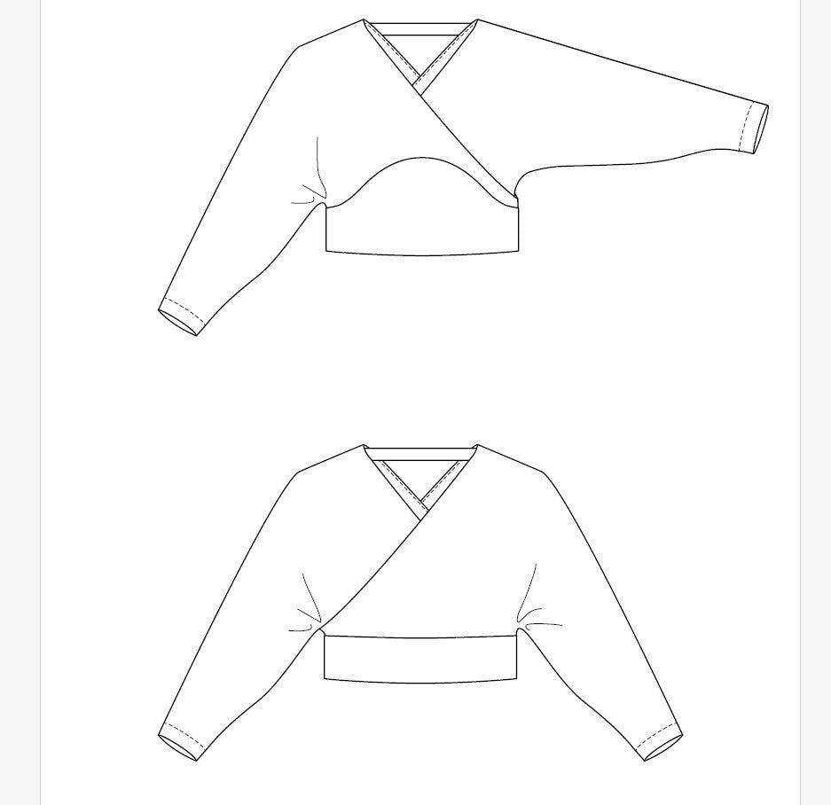 Named Clothing - KAJO wrap sweater & dress