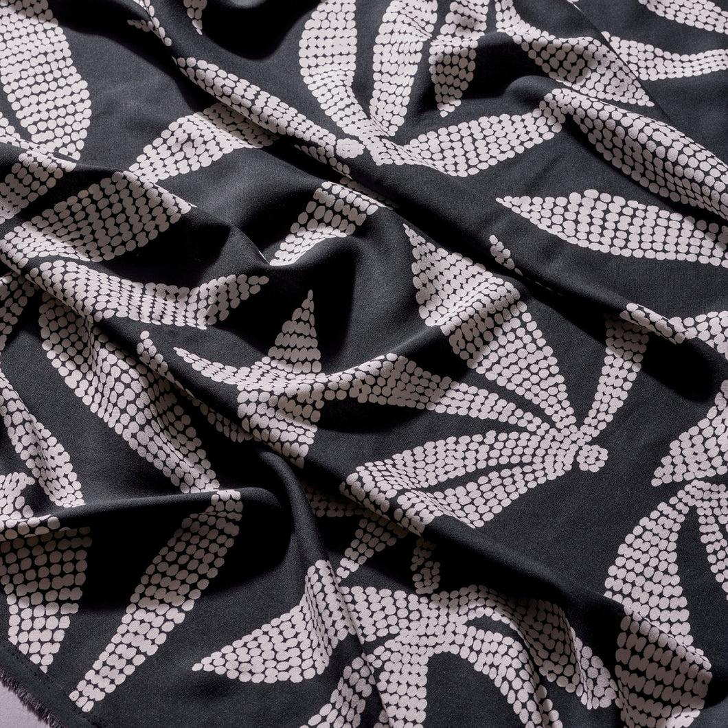 Atelier Brunette - Kaola Charcoal Viscose Fabric