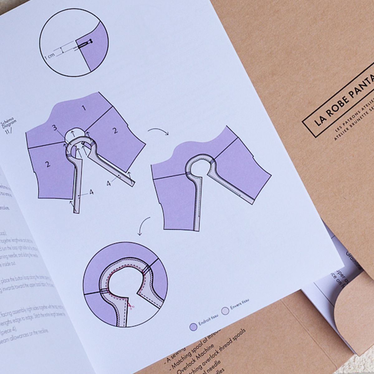 La Pattern Atelier Brunette - LA Robe Pantalon Jumpsuit Sewing Pattern – Lamazi ...