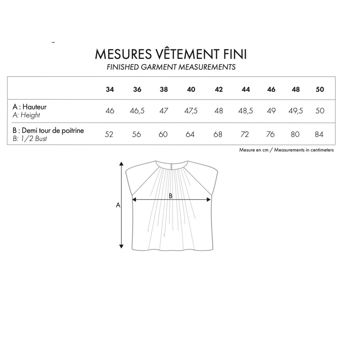 Atelier Brunette - LE Top Epaulette Sewing Pattern