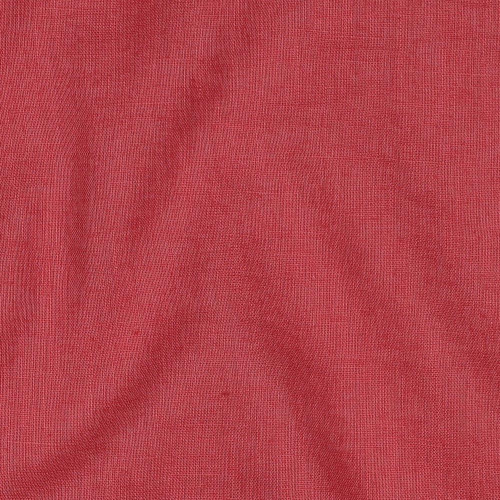 Breeze LIGHT Coral Pink - Enzyme Washed Linen Fabric