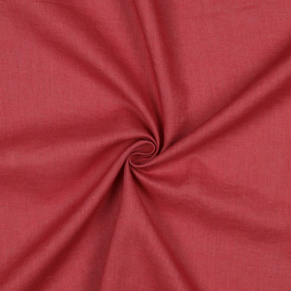 Breeze LIGHT Coral Pink - Enzyme Washed Linen Fabric