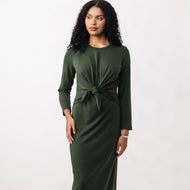 Sewing Kit - Named Clothing LYYTI Tie Front Dress in Plain Cotton Jersey