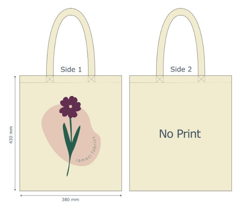 Lamazi Fabrics - Cotton Tote Shopping Bag