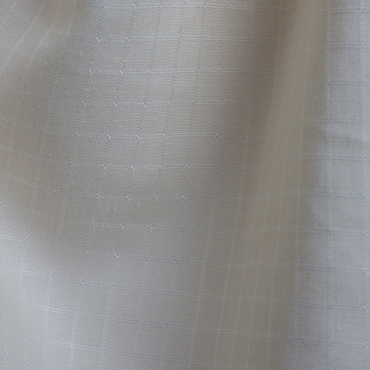 Atelier Brunette - Little Tile in Off-White Viscose Linen Blend Fabric