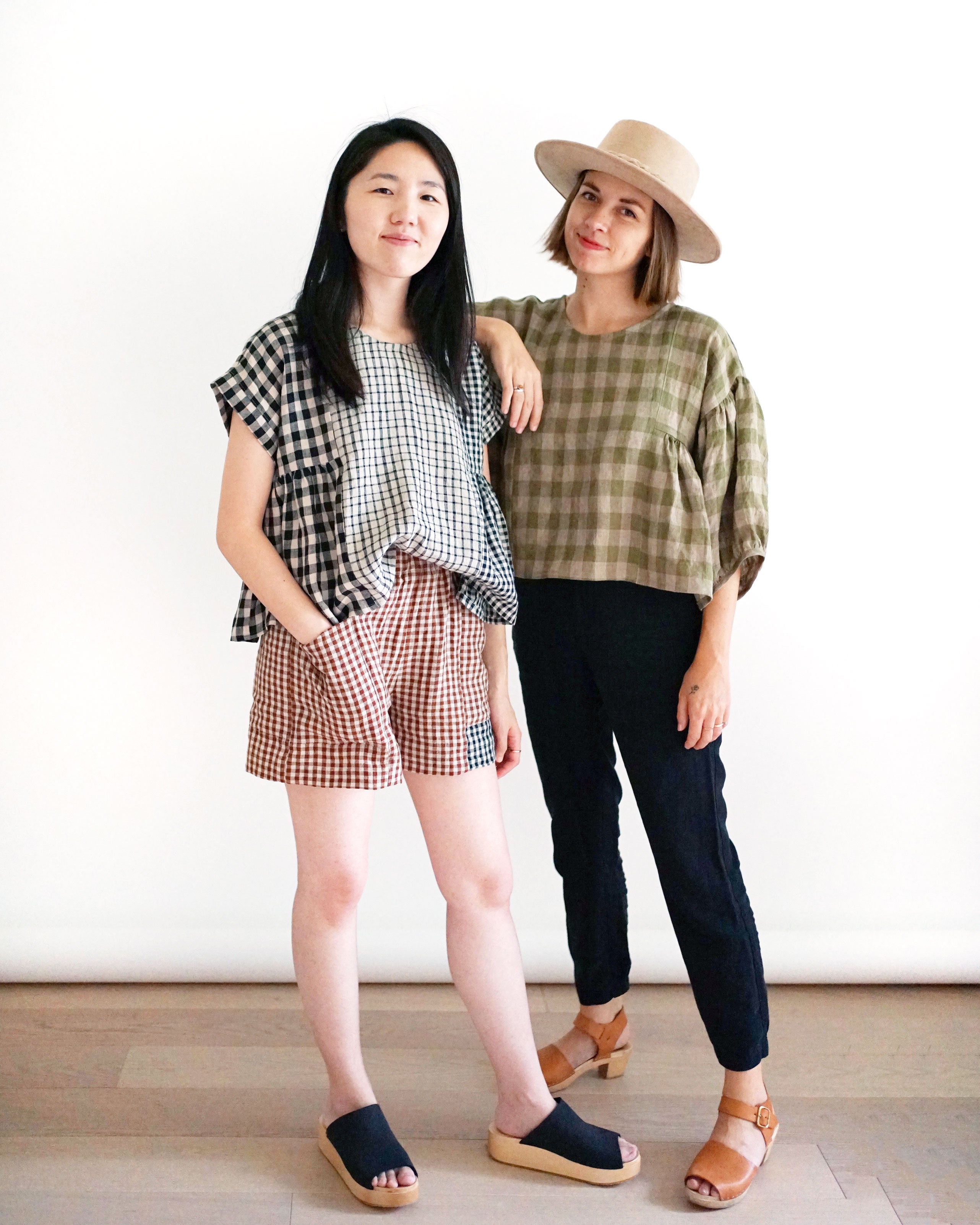 Matchy Matchy Sewing Club - Collage Gather Top Sewing Pattern