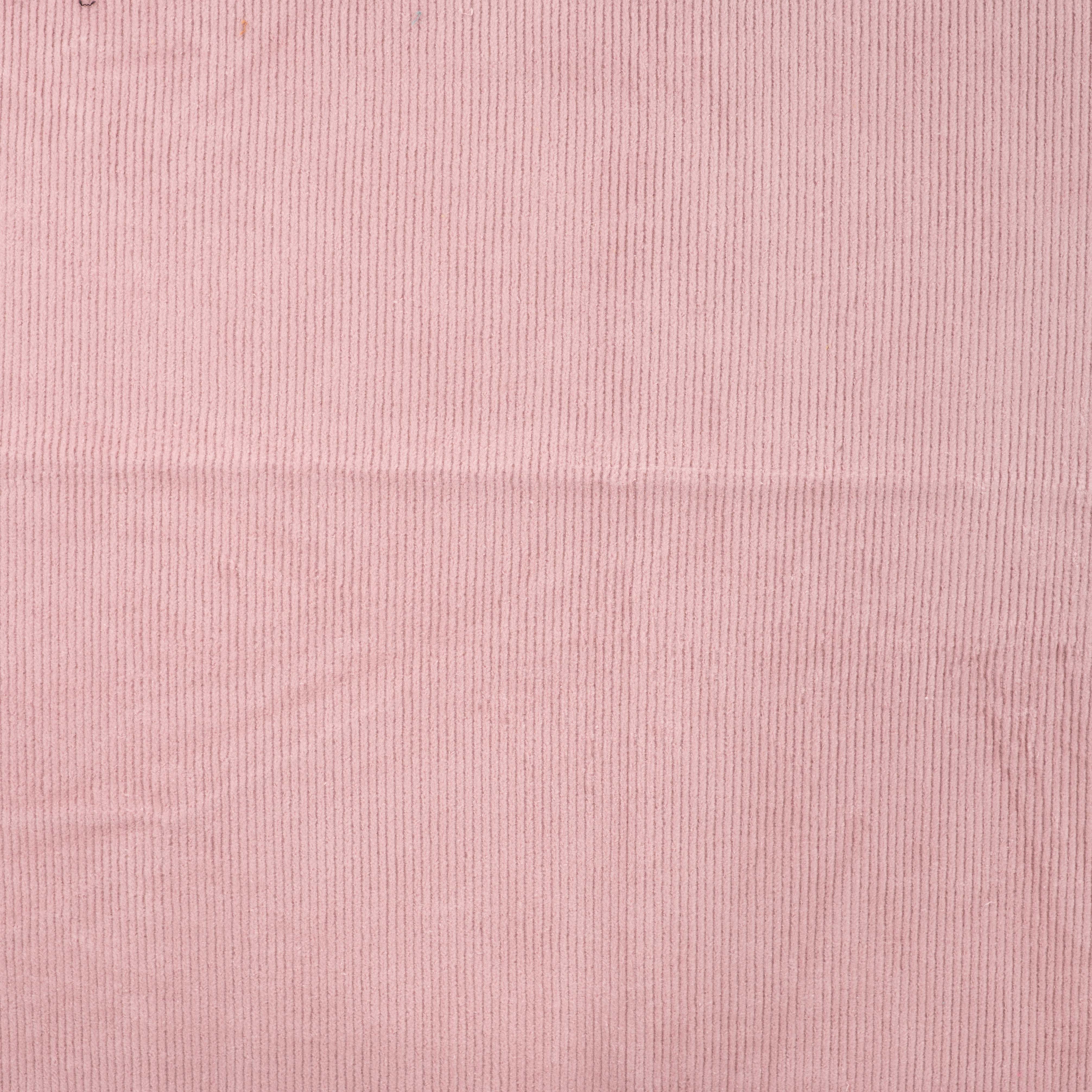 Washed Corduroy in Pale Rose