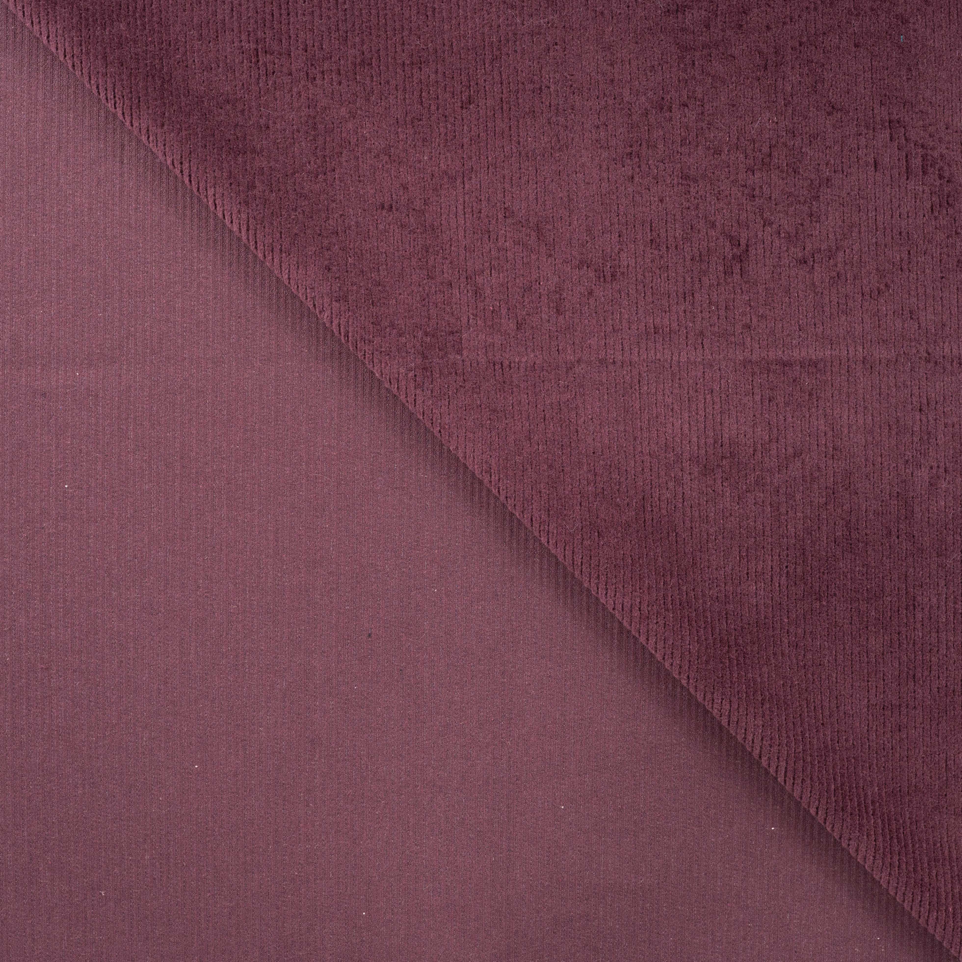 REMNANT 1.5 Metres - Washed Corduroy in Burgundy