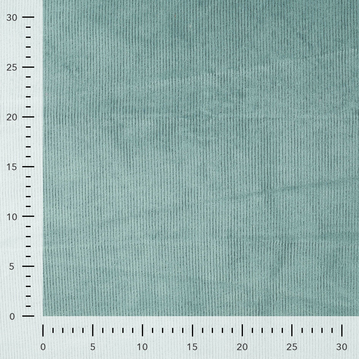 Washed Corduroy in Dark Dusty Mint