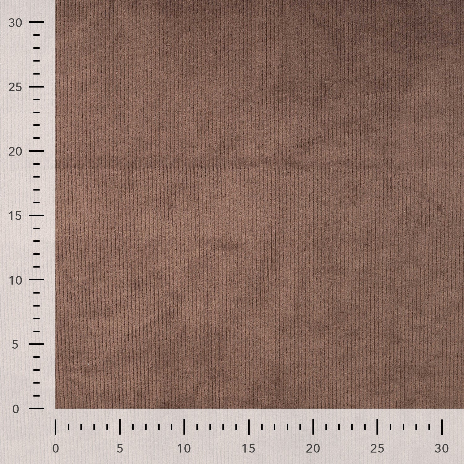 REMNANT 0.77 Metre - Washed Corduroy in Taupe