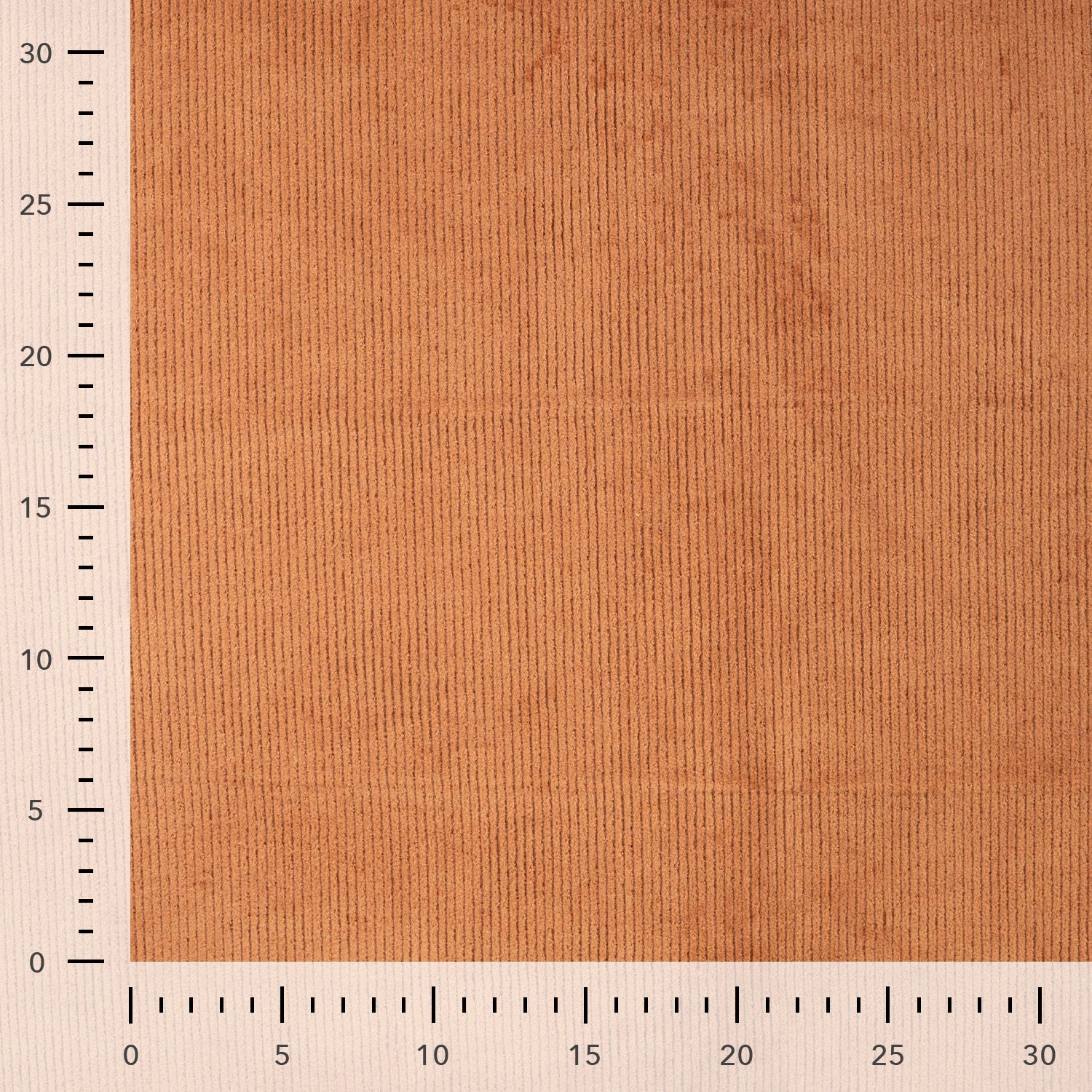 REMNANT 0.6 Metre - Washed Corduroy in Cognac