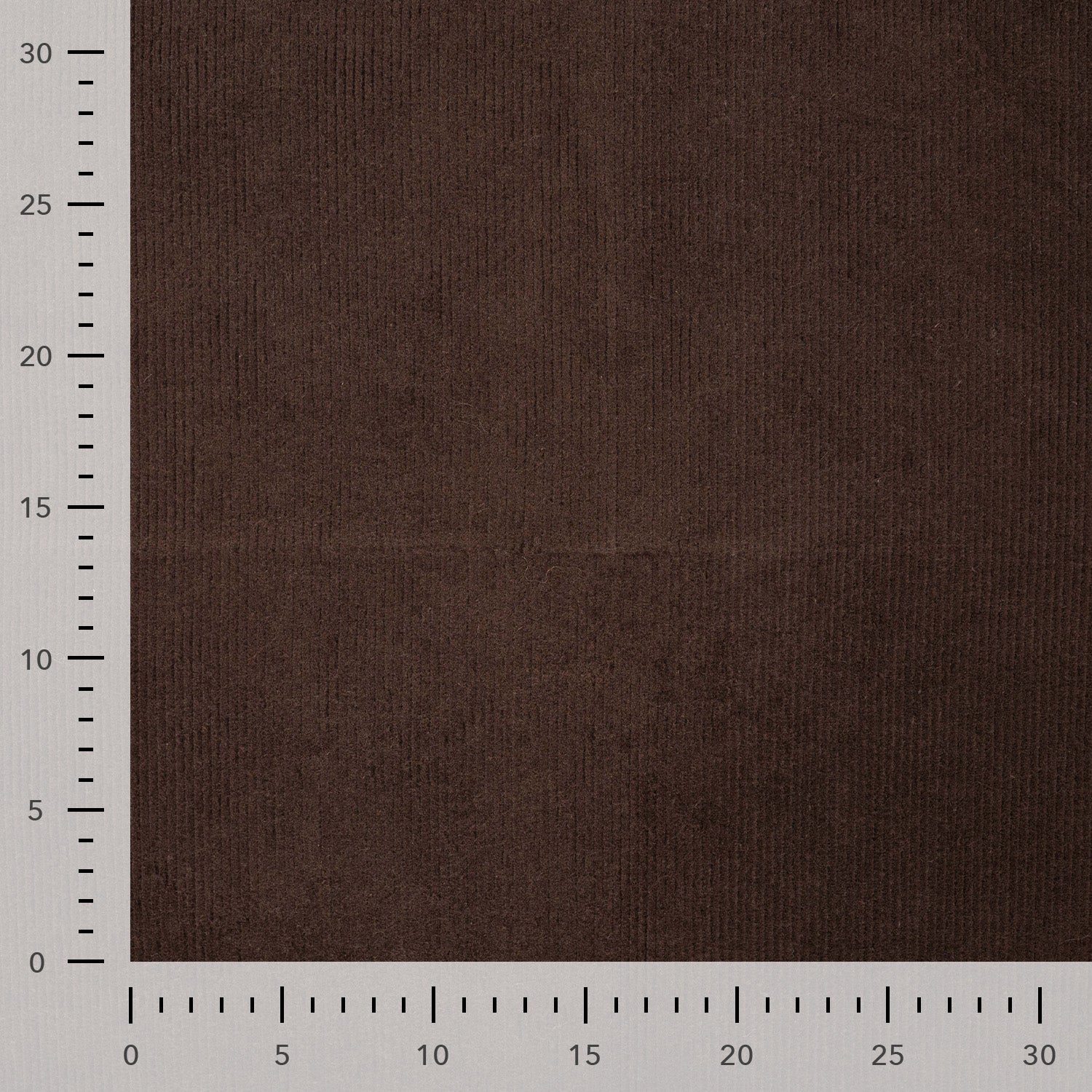 REMNANT 0.77 Metre - Washed Corduroy in Brown