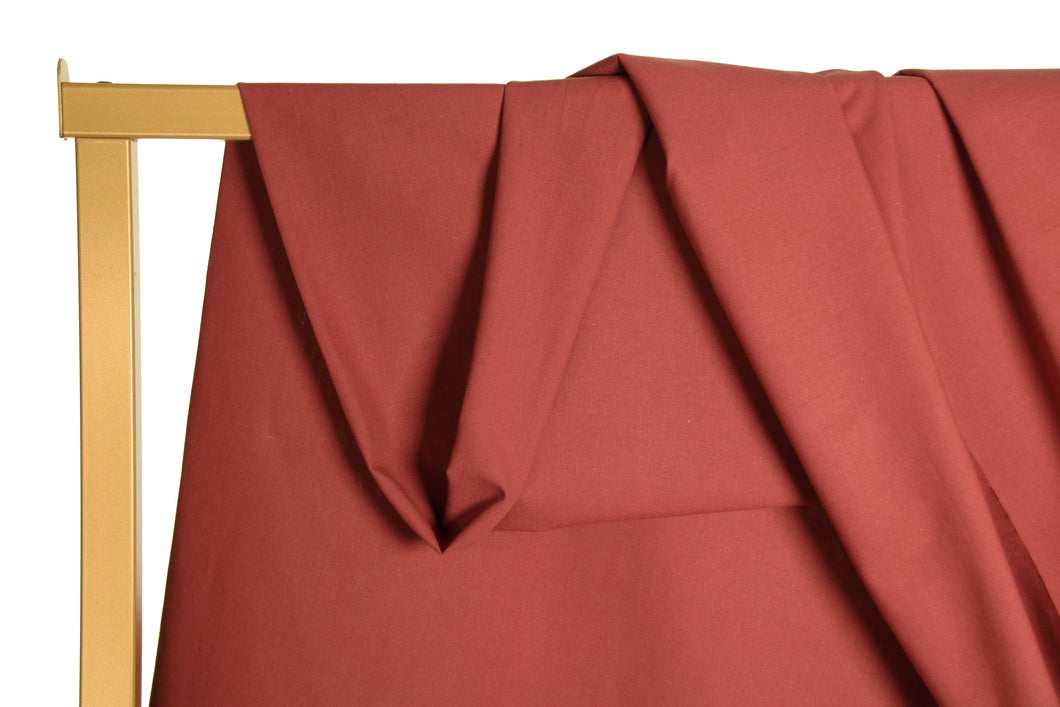 Atelier Jupe - Marsala Organic Cotton Poplin