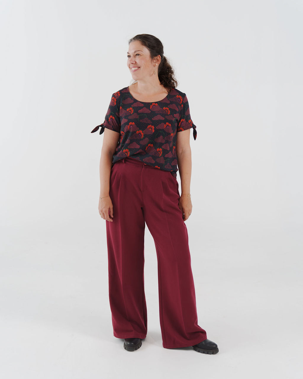 Lise Tailor - Celestial Viscose Fabric with LENZING™ ECOVERO™ fibers