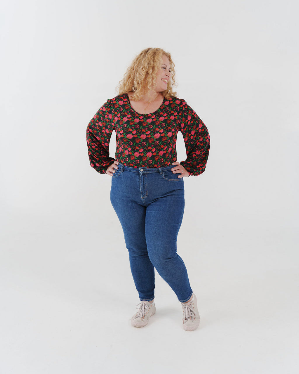 Lise Tailor - The Rose Garden Viscose Jersey Fabric