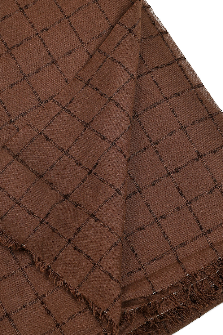 Atelier Brunette - Indian Havana Brown Cotton Fabric