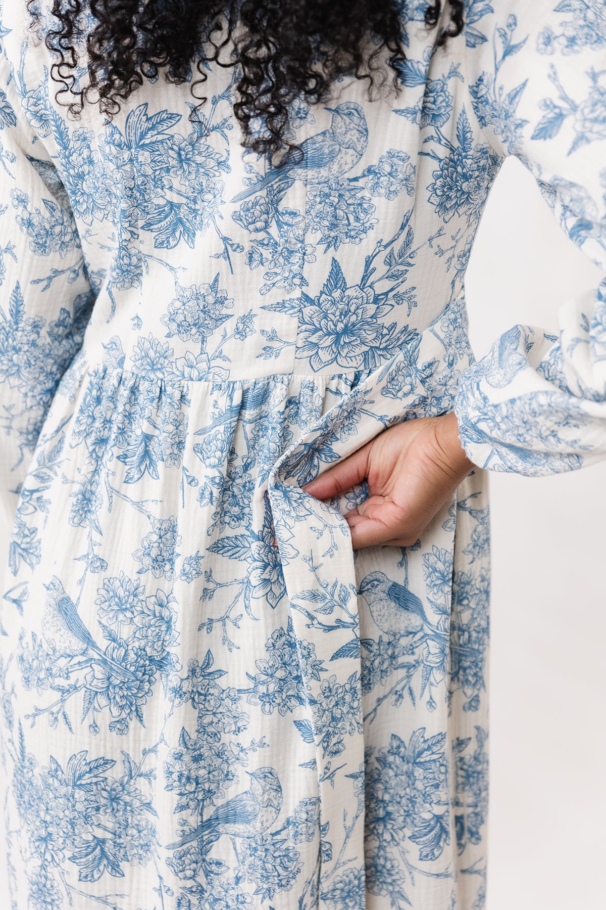 Named Clothing - OODI Gathered Midi Dress Pattern